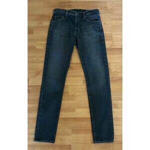 AG‎ Adriano Goldschmied Dylan Jeans Mens 32 Slim Black Fabric Made in Italy